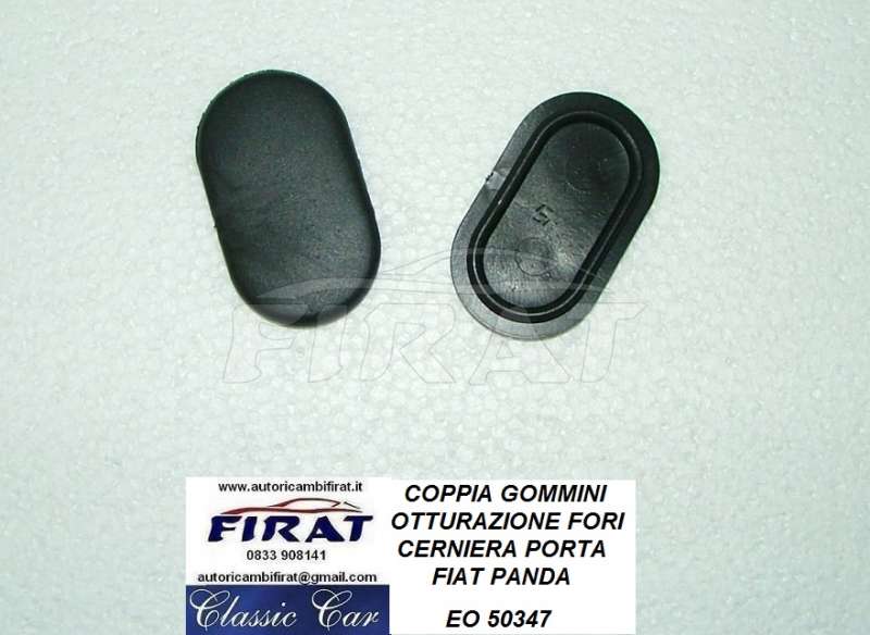 GOMMINO OTTURAZIONE FORO CERNIERA PORTA FIAT PANDA (50347)